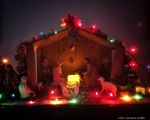 my parents' beautiful nativity set - susie carranza studio